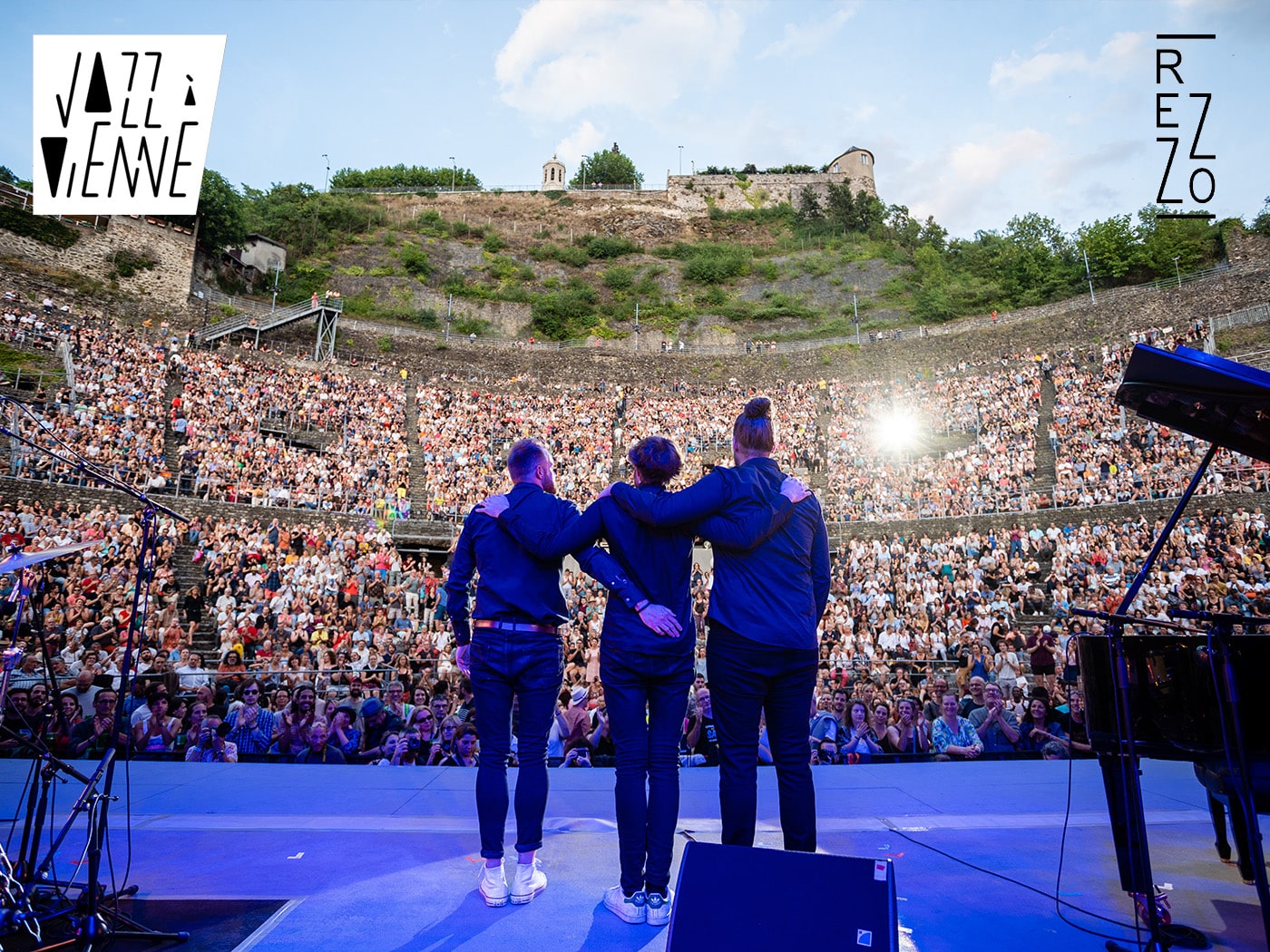 jazz à vienne avec logos