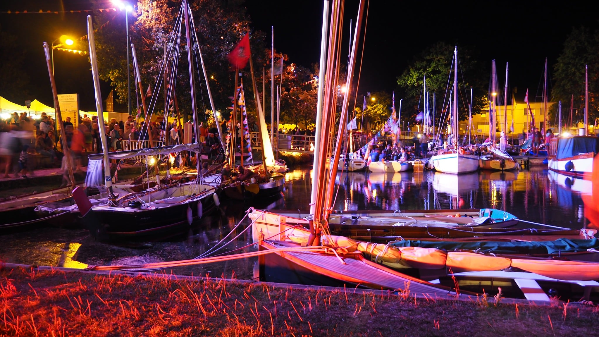 RDV Erdre Nort le port de nuit (c) Ville de Nort sur Erdre (7)